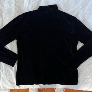Ann Taylor velvet shirt